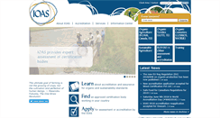 Desktop Screenshot of ioas.org